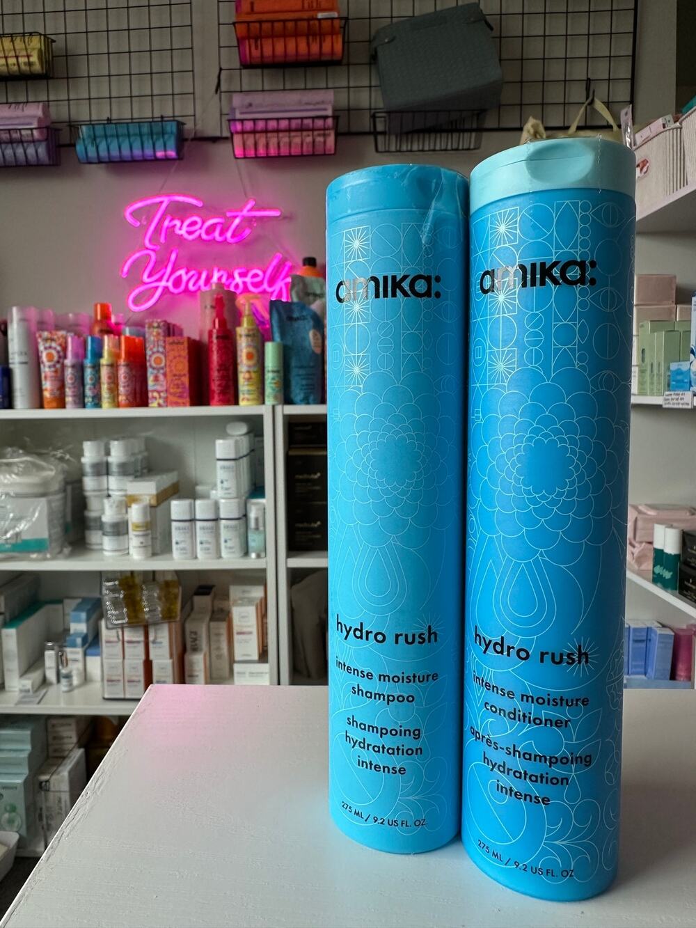 Amika Hydrorush Shampoo & Conditioner Set